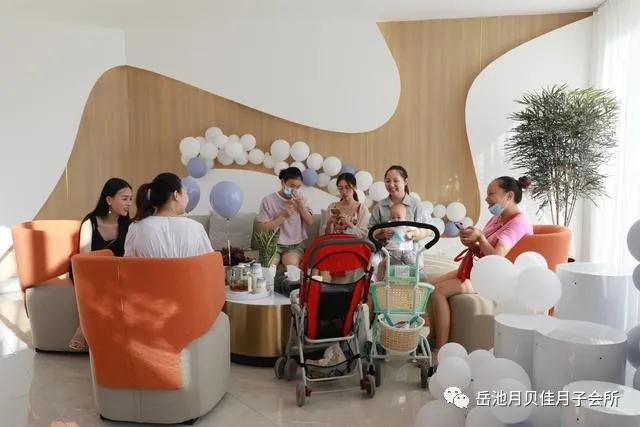 终于!岳池月贝佳月子会所开业啦!余家河都热闹了!